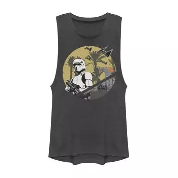 Футболка с мышцами для юниоров «Звездные войны: Изгой-один», Scarif Trooper AT Badge Licensed Character