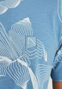 Футболка с набивным рисунком Botany CHASIN', синяя