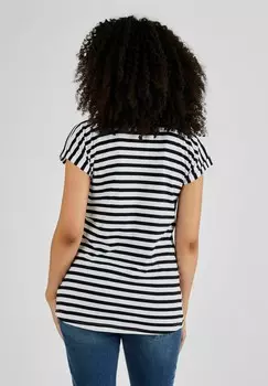 Футболка с набивным рисунком BOYFRIEND MATERNITY, REGULAR FIT JoJo Maman Bb, белый