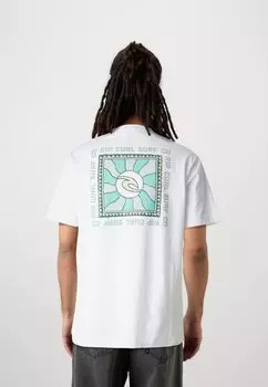 Футболка с набивным рисунком Dawny Tee Unisex Rip Curl, белая