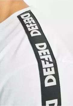 Футболка с набивным рисунком DEF, белая
