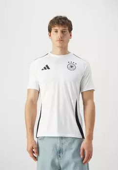 Футболка с набивным рисунком Deutschland Dfb Home Fan adidas Performance, белая