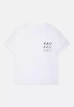 Футболка с набивным рисунком Jjkey Sporty Loose Tee Crew Jack & Jones, белая
