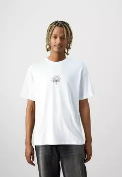 Футболка с набивным рисунком Jornamaste Tee Crew Neck Unisex Jack & Jones, ярко-белая