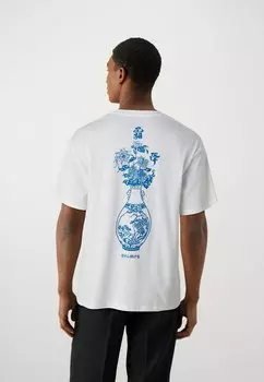 Футболка с набивным рисунком Jorvase Tee Crew Neck Unisex Jack & Jones, ярко-белая