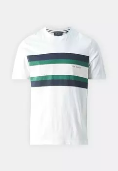 Футболка с набивным рисунком Kainro Ted Baker, белая