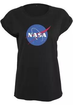 Футболка с набивным рисунком NASA INSIGNIA TEE Mister Tee, черный