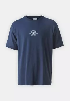 Футболка с набивным рисунком ONSMUNGO CHEST TEE UNISEX Only & Sons, темно-синий