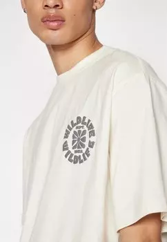 Футболка с набивным рисунком Pier One, белая