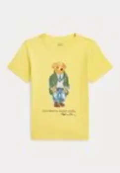 Футболка с набивным рисунком Ralph Lauren, желтый