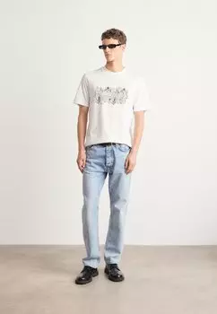 Футболка с набивным рисунком Ridley Graphic Barbour International, ярко-белая