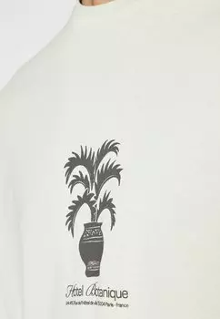 Футболка с набивным рисунком Slhloose Botanique Tee Selected, зеленая