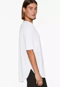 Футболка с набивным рисунком SLOGAN OYSHO, кремовый