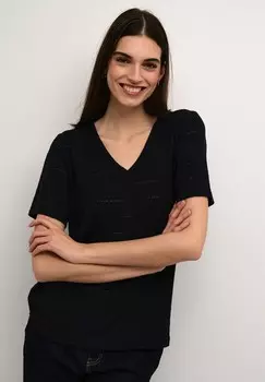 Футболка с набивным рисунком TEDI Culture, черный