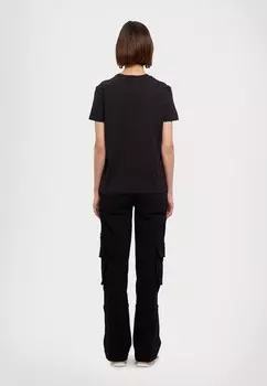 Футболка с набивным рисунком TIGER LOGO Just Cavalli, черный