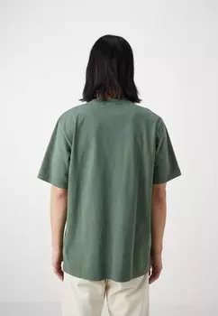Футболка с набивным рисунком Tref Tee adidas Originals, оксид зелёный