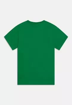Футболка с набивным рисунком Trefoil Tee Unisex adidas Originals, зеленая