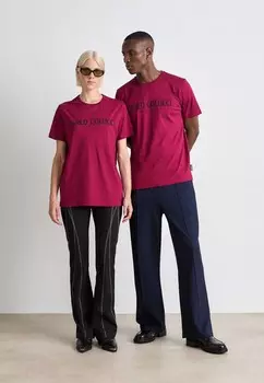 Футболка с набивным рисунком UNISEX Carlo Colucci, розовый