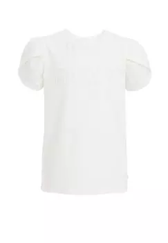 Футболка с набивным рисунком WE Fashion, белая