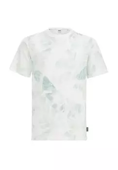 Футболка с набивным рисунком WE Fashion, зеленая