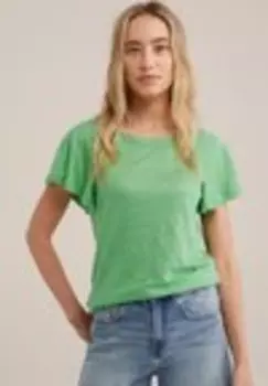 Футболка с набивным рисунком We Fashion, зеленый