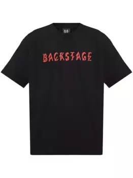 Футболка с надписью 44 LABEL GROUP, черный