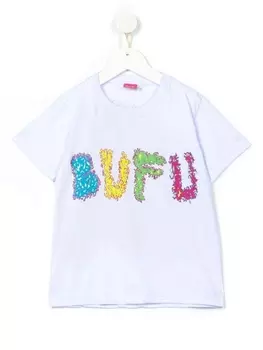 Футболка с надписью Amir Slama, белый