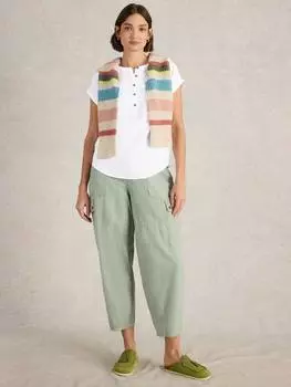 Футболка с надписью beth pocket White Stuff, цвет Brilliant White