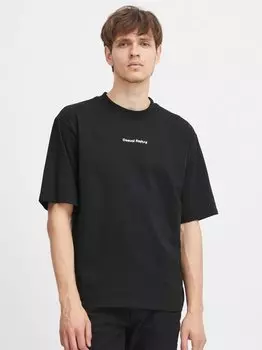 Футболка с надписью Casual Friday, черный