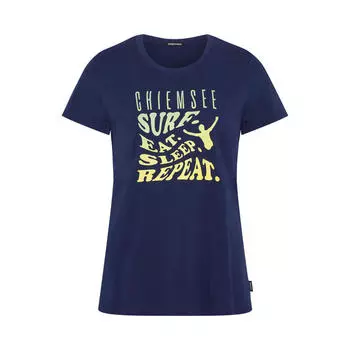 Футболка с надписью CHIEMSEE, цвет blau