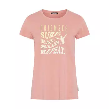 Футболка с надписью CHIEMSEE, цвет rosa
