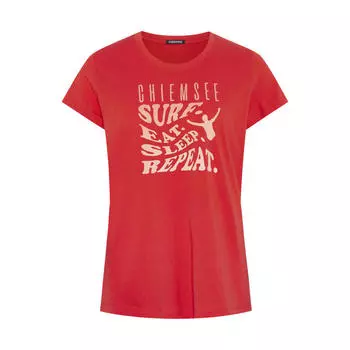 Футболка с надписью CHIEMSEE, цвет rot