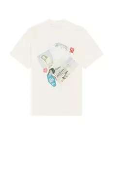 Футболка с надписью "девушки лета" Represent, белый