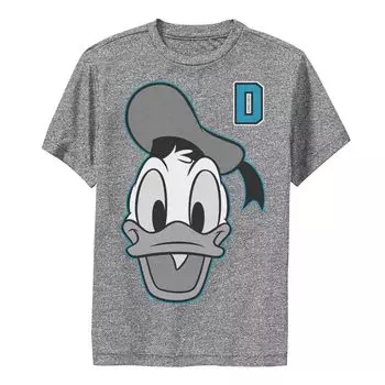 Футболка с надписью Disney's Donald Duck для мальчиков 8–20 лет и графическим рисунком Disney
