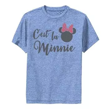 Футболка с надписью Disney's Mickey & Friends 8–20 C'est La Minnie для мальчиков Licensed Character
