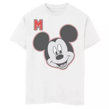 Футболка с надписью Disney's Mickey Mouse для мальчиков 8–20 лет Licensed Character