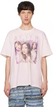 Футболка с надписью «До и после» doublet