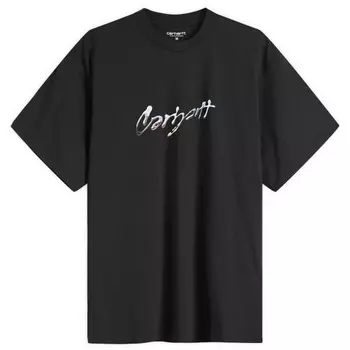 Футболка с надписью «Drip» Carhartt Wip, черный