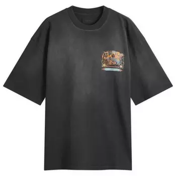 Футболка с надписью «Джаз-хит» Amiri, черный