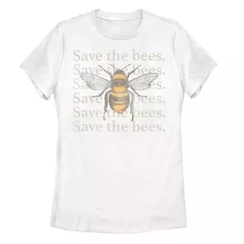 Футболка с надписью Fifth Sun Save Bees для юниоров