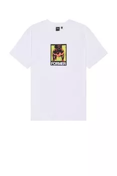 Футболка с надписью «флибэг» Former, белый