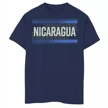 Футболка с надписью Gonzales Nicaragua для мальчиков Licensed Character