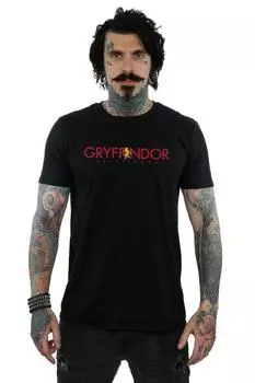 Футболка с надписью «Гриффиндор» Harry Potter, черный