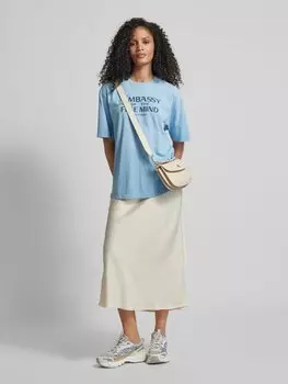 Футболка с надписью и принтом этикетки Scotch & Soda