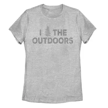 Футболка с надписью «I Tree The Outdoors» для юниоров