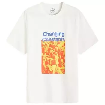 Футболка с надписью «Изменяющиеся константы» Magic Castles, белый