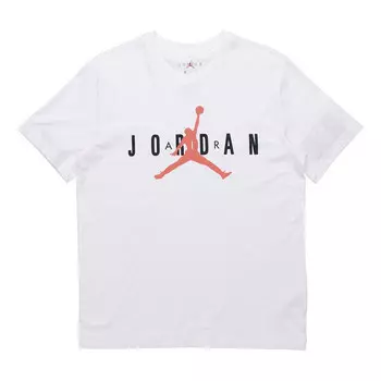 Футболка с надписью jumpman logo tee мужские Air Jordan, белый