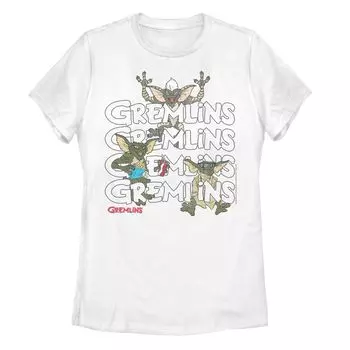 Футболка с надписью Juniors Gremlins Licensed Character