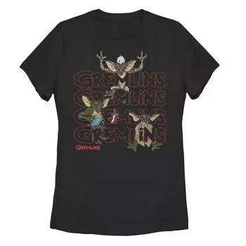 Футболка с надписью Juniors Gremlins Licensed Character