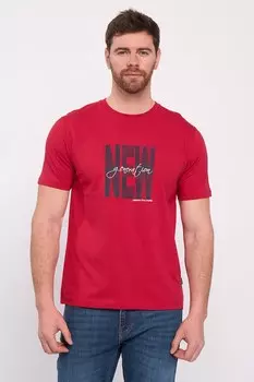 Футболка с надписью Kvl By Kenvelo, красный